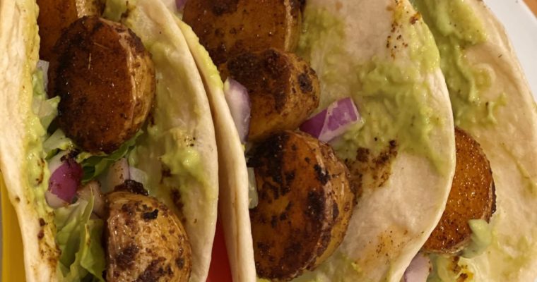 Easy healthy vegetarian tacos for the family